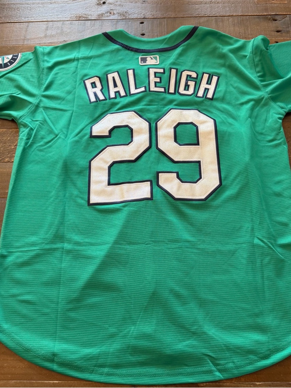 Cal Raleigh 29  Seattle Mariners Nike Vapor Baseball Jersey - Full embroidered
